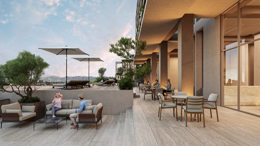 terrazas amenidades en torre latitud 25